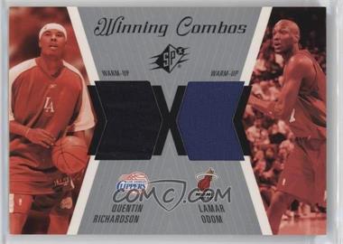 2003-04 SPx - Winning Combos #WC25 - Quentin Richardson, Lamar Odom