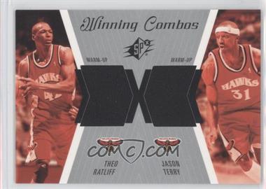 2003-04 SPx - Winning Combos #WC26 - Theo Ratliff, Jason Terry