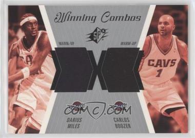 2003-04 SPx - Winning Combos #WC30 - Darius Miles, Carlos Boozer