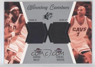 2003-04 SPx - Winning Combos #WC30 - Darius Miles, Carlos Boozer