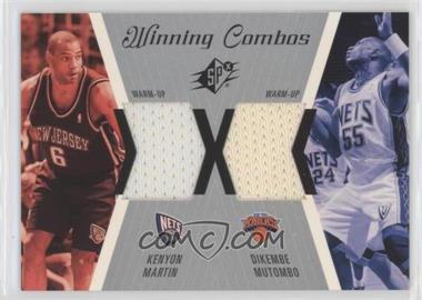 2003-04 SPx - Winning Combos #WC34 - Kenyon Martin, Dikembe Mutombo