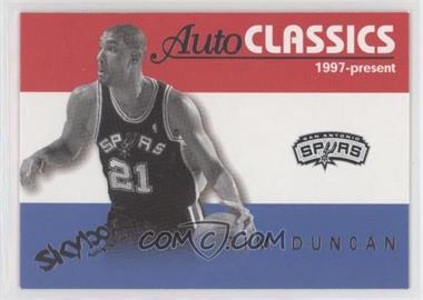 2003-04 Skybox Autographics - AutoClassics #15AC - Tim Duncan