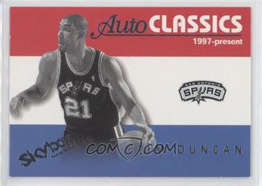 2003-04 Skybox Autographics - AutoClassics #15AC - Tim Duncan