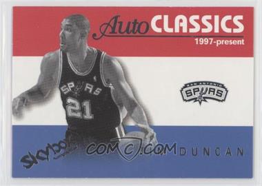 2003-04 Skybox Autographics - AutoClassics #15AC - Tim Duncan