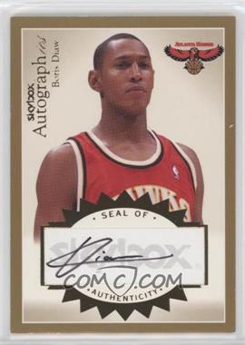 2003-04 Skybox Autographics - Autographics - Gold #A-BD - Boris Diaw /50