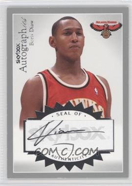 2003-04 Skybox Autographics - Autographics - Silver #A-BD - Boris Diaw /150