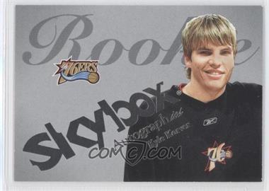 2003-04 Skybox Autographics - [Base] - Silver Insignia #68 - Kyle Korver /150