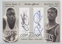 Marcus Banks, Paul Pierce #/50