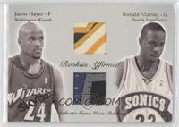 Jarvis Hayes, Ronald Murray [EX to NM] #/50