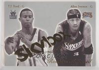 T.J. Ford, Allen Iverson [EX to NM]