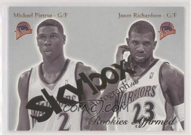 2003-04 Skybox Autographics - Rookies Affirmed #14RE - T.J. Ford, Allen Iverson