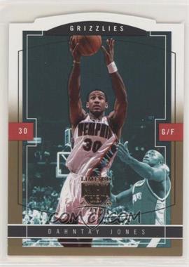 2003-04 Skybox Limited Edition - [Base] - Gold Proof #133 - Dahntay Jones /150