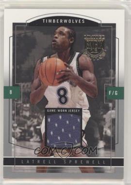 2003-04 Skybox Limited Edition - [Base] - Jersey Proof #92 - Latrell Sprewell /399 [EX to NM]