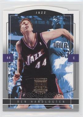 2003-04 Skybox Limited Edition - [Base] #126 - Ben Handlogten /399