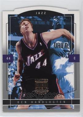 2003-04 Skybox Limited Edition - [Base] #126 - Ben Handlogten /399