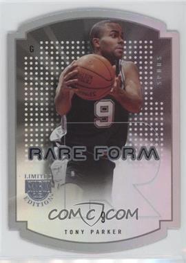 2003-04 Skybox Limited Edition - Rare Form #5RF - Tony Parker