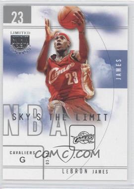 2003-04 Skybox Limited Edition - Sky's the Limit #16 SL - LeBron James