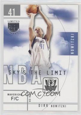 2003-04 Skybox Limited Edition - Sky's the Limit #2 SL - Dirk Nowitzki