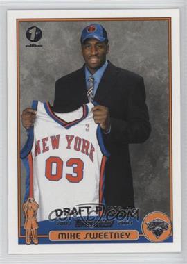 2003-04 Topps - [Base] - 1st Edition #229 - 2003 NBA Draft - Mike Sweetney