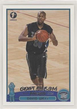 2003-04 Topps - [Base] - 1st Edition #238 - 2003 NBA Draft - David West