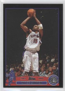 2003-04 Topps - [Base] - Black #15 - Vince Carter /500