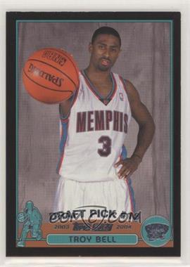 2003-04 Topps - [Base] - Black #236 - 2003 NBA Draft - Troy Bell /500