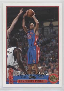 2003-04 Topps - [Base] - Collection #182 - Tayshaun Prince