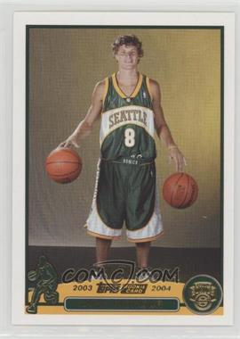 2003-04 Topps - [Base] - Collection #234 - 2003 NBA Draft - Luke Ridnour