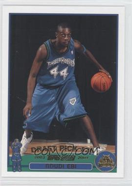 2003-04 Topps - [Base] - Collection #246 - 2003 NBA Draft - Ndudi Ebi