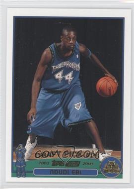 2003-04 Topps - [Base] - Collection #246 - 2003 NBA Draft - Ndudi Ebi