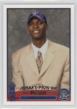 2003-04 Topps - [Base] #224 - 2003 NBA Draft - Chris Bosh