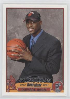 2003-04 Topps - [Base] #225 - 2003 NBA Draft - Dwyane Wade [EX to NM]