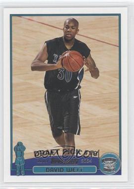 2003-04 Topps - [Base] #238 - 2003 NBA Draft - David West