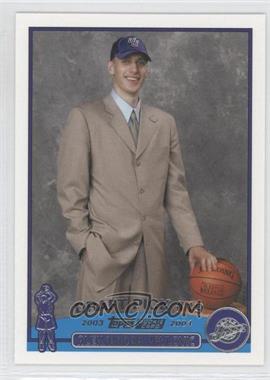 2003-04 Topps - [Base] #239 - 2003 NBA Draft - Aleksandar Pavlovic