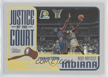 2003-04 Topps - Justice of the Court #JC-19 - Ron Artest