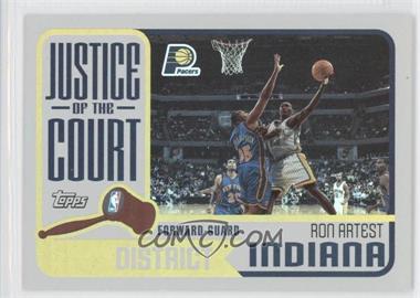 2003-04 Topps - Justice of the Court #JC-19 - Ron Artest