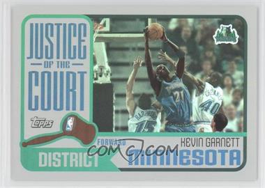 2003-04 Topps - Justice of the Court #JC-7 - Kevin Garnett