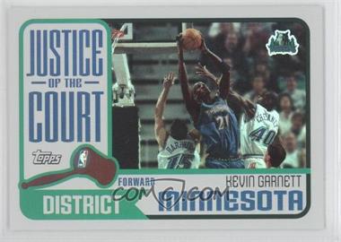 2003-04 Topps - Justice of the Court #JC-7 - Kevin Garnett