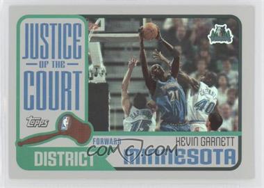 2003-04 Topps - Justice of the Court #JC-7 - Kevin Garnett