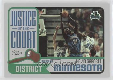 2003-04 Topps - Justice of the Court #JC-7 - Kevin Garnett