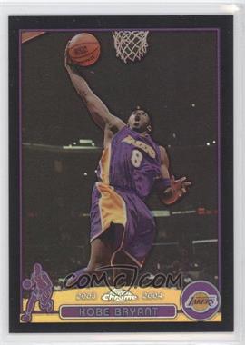 2003-04 Topps Chrome - [Base] - Black Refractor #36 - Kobe Bryant /500