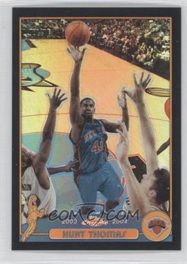 2003-04 Topps Chrome - [Base] - Black Refractor #65 - Kurt Thomas /500