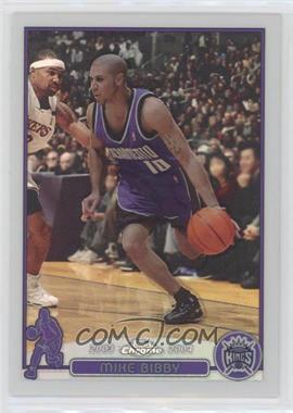 2003-04 Topps Chrome - [Base] - Refractor #10 - Mike Bibby [EX to NM]