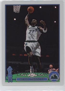 2003-04 Topps Chrome - [Base] - Refractor #100 - Kevin Garnett