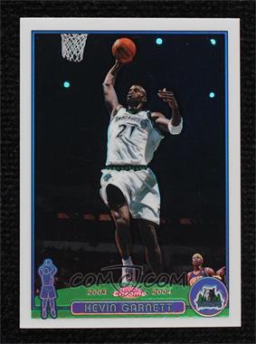 2003-04 Topps Chrome - [Base] - Refractor #100 - Kevin Garnett