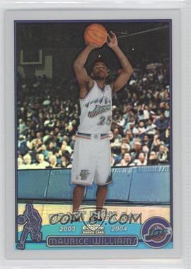 2003-04 Topps Chrome - [Base] - Refractor #151 - Maurice Williams