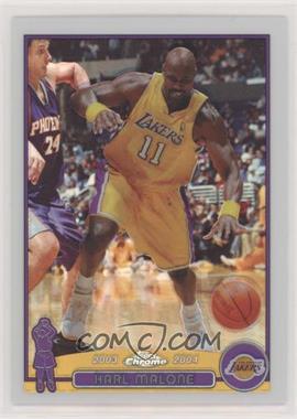 2003-04 Topps Chrome - [Base] - Refractor #32 - Karl Malone