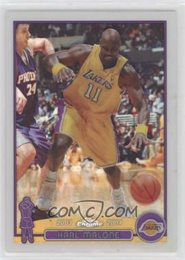 2003-04 Topps Chrome - [Base] - Refractor #32 - Karl Malone