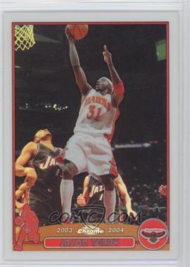 2003-04 Topps Chrome - [Base] - Refractor #45 - Jason Terry