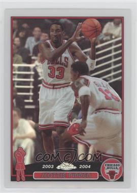 2003-04 Topps Chrome - [Base] - Refractor #49 - Scottie Pippen